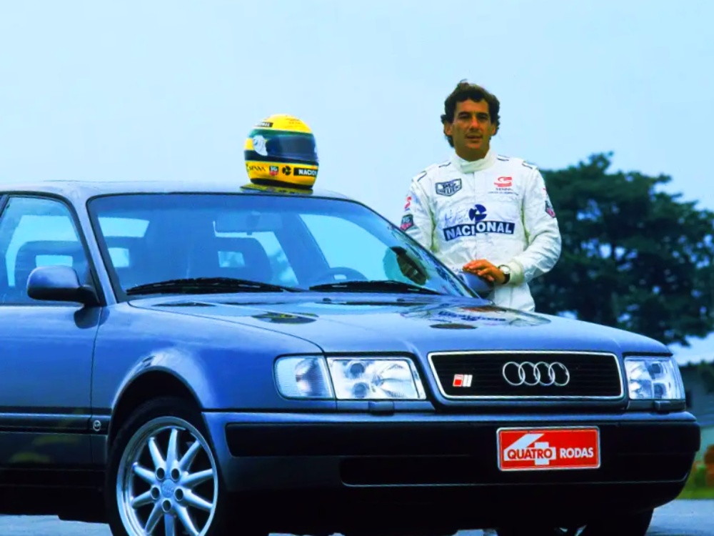 Ayrton Senna e a Audi no Brasil: uma história de sucesso e admiração mútua